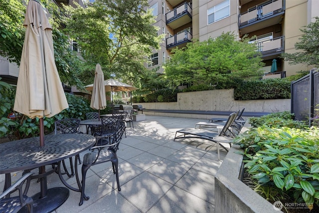 5450 Leary Ave NW Unit 251, Seattle, WA 98107 - view of patio featuring outdoor dining area