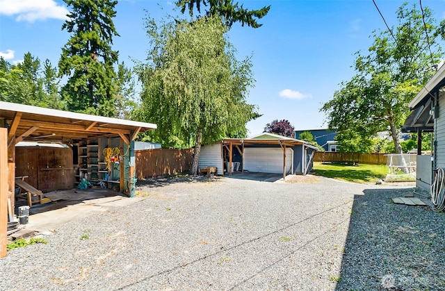 11927 E Gibson Rd, Everett, WA 98204 - detached garage with driveway