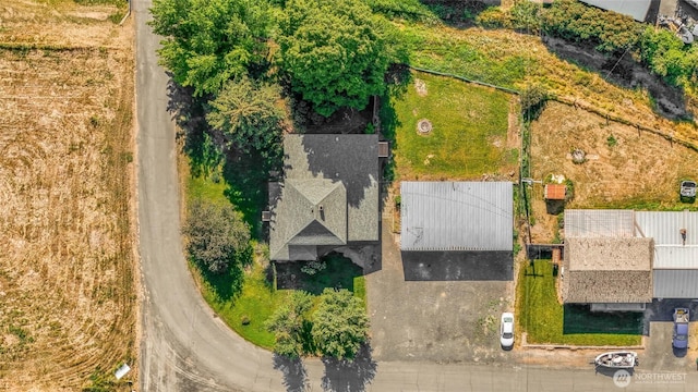 449 NE Cliff Ave, Wilbur, WA 99185 - bird's eye view