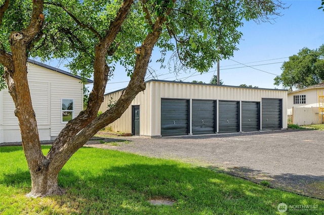 449 NE Cliff Ave, Wilbur, WA 99185 - view of garage
