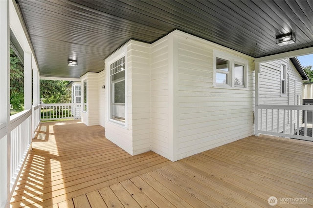 449 NE Cliff Ave, Wilbur, WA 99185 - view of wooden terrace