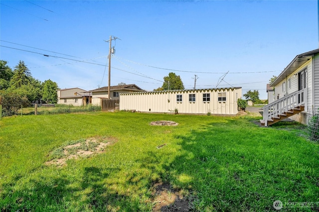 449 NE Cliff Ave, Wilbur, WA 99185 - view of yard
