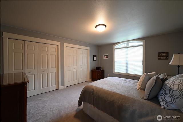 804 S Park Ct, Lynden, WA 98264 - bedroom featuring carpet and two closets