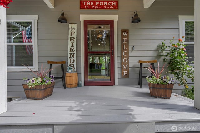 17501 Clearlake Blvd SE, Yelm, WA 98597 - property entrance featuring a porch