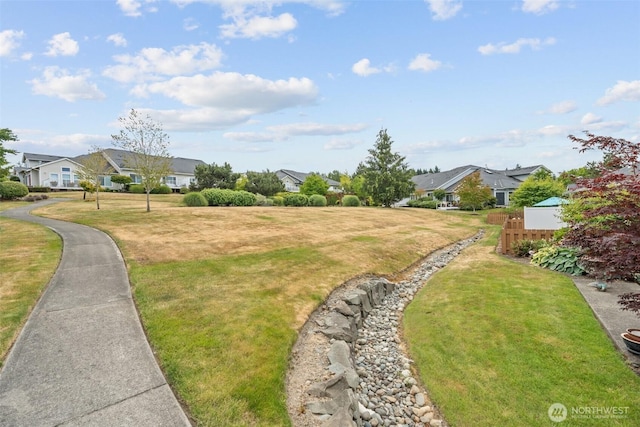 7114 Hazel Pl SE, Auburn, WA 98092 - view of green lawn with a residential view