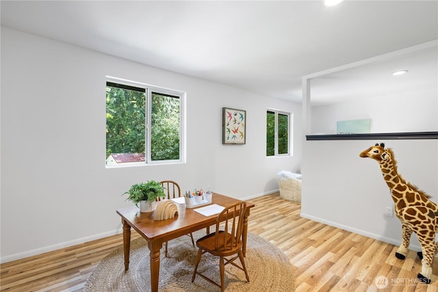 15052 253rd Ave SE, Issaquah, WA 98027 - office area with light wood-style flooring and recessed lighting