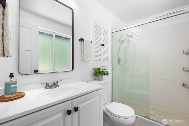 15052 253rd Ave SE, Issaquah, WA 98027 - bathroom featuring a shower stall and vanity