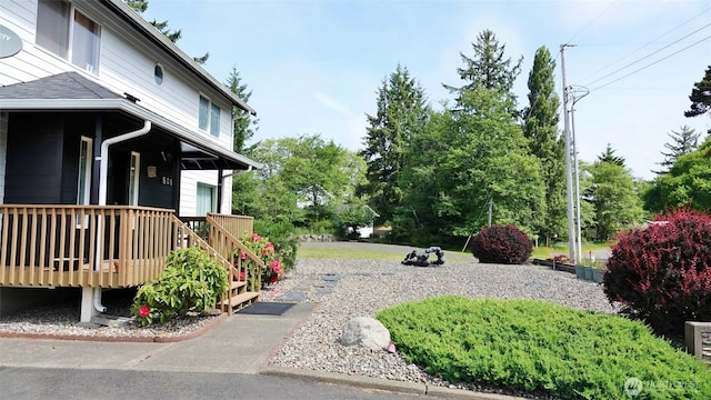 801 Hassalo Ave SE, Ocean Shores, WA 98569 - view of yard featuring view of scattered trees
