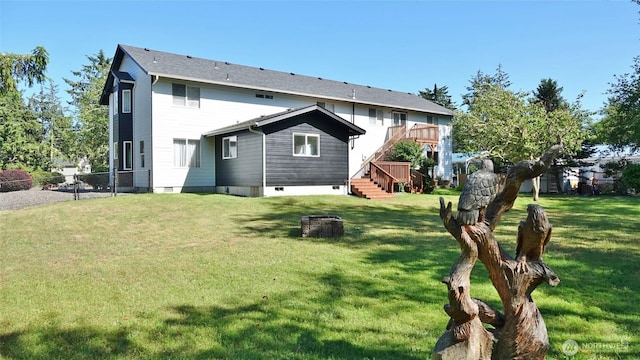 801 Hassalo Ave SE, Ocean Shores, WA 98569 - view of rear view of house
