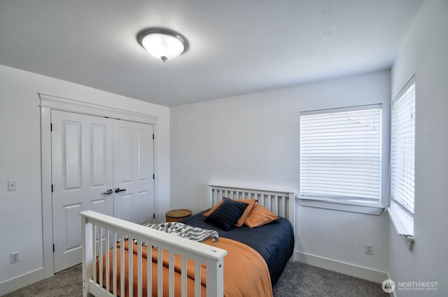 4704 204th Ct E, Spanaway, WA 98387 - carpeted bedroom featuring multiple windows and a closet
