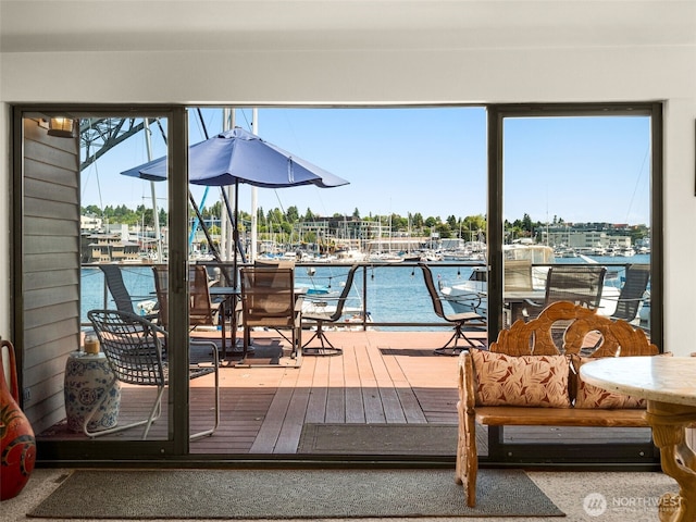 2900 Westlake Ave N, Seattle, WA 98109 - deck with a water view