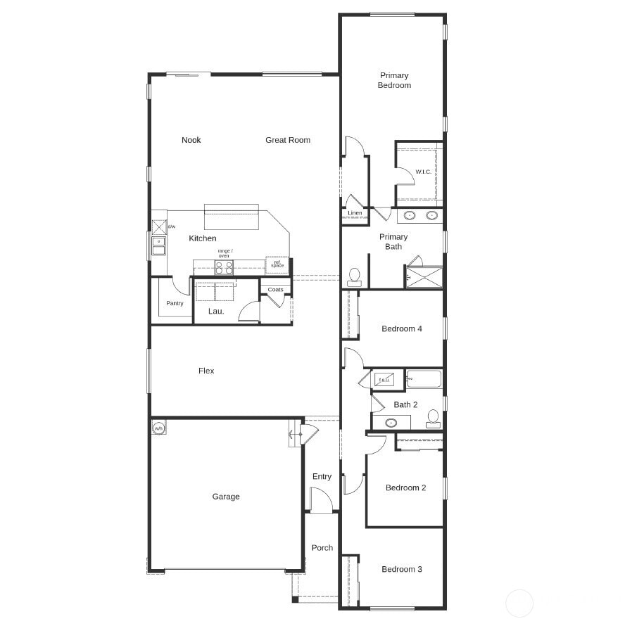 18528 135th Ave E Unit 117, Puyallup, WA 98374 - home floor plan