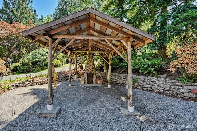 2781 Lake Whatcom Blvd, Bellingham, WA 98229 - view of home's community featuring a gazebo and a patio area