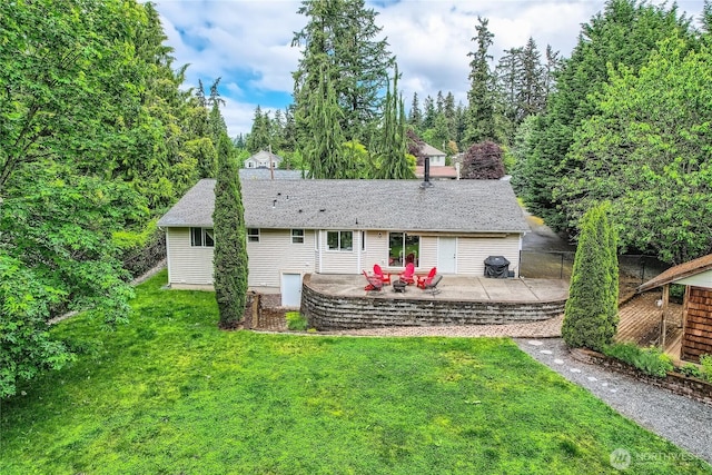 7547 NE 200 NE, Kenmore, WA 98028 - back of property featuring a patio