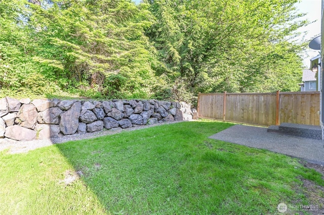 2413 106th Dr SE, Lake Stevens, WA 98258 - view of yard with a patio