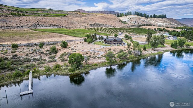 24386 US Highway 97, Chelan, WA 98816 - view of rural area featuring a water and mountain view