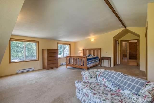 1211 E Market St, Aberdeen, WA 98520 - bedroom with a baseboard heating unit and carpet