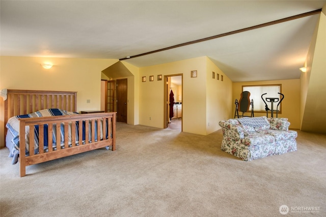 1211 E Market St, Aberdeen, WA 98520 - bedroom with carpet floors and lofted ceiling