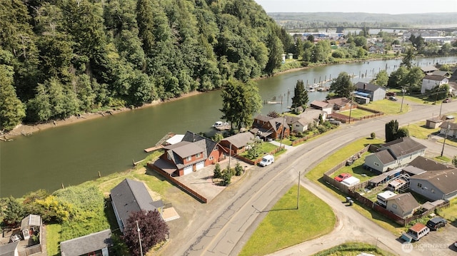 1211 E Market St, Aberdeen, WA 98520 - aerial view of residential area featuring a large body of water