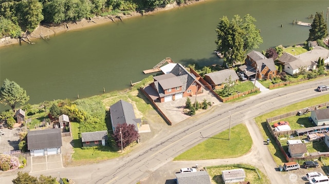 1211 E Market St, Aberdeen, WA 98520 - aerial view of residential area featuring a nearby body of water