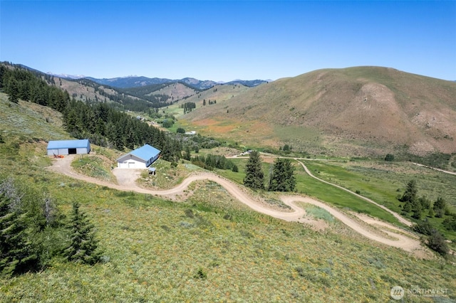 427 Rendezvous Rd, Winthrop, WA 98862 - view of mountain background
