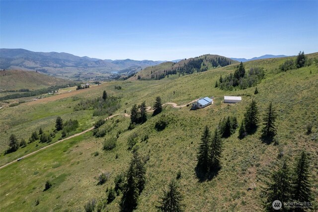427 Rendezvous Rd, Winthrop, WA 98862 - view of mountain backdrop featuring rural landscape