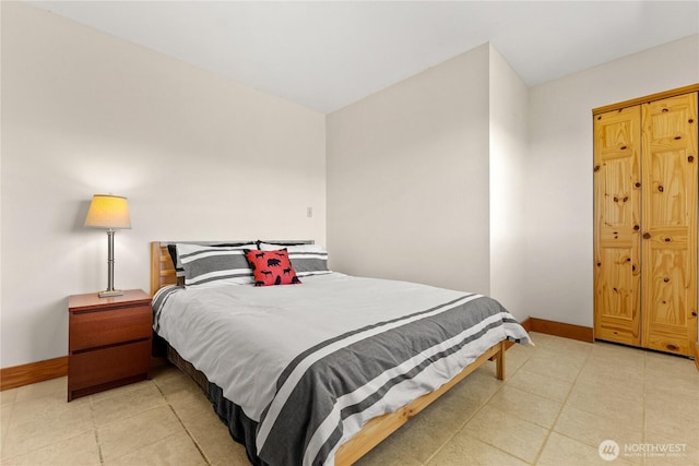 427 Rendezvous Rd, Winthrop, WA 98862 - bedroom featuring baseboards and tile patterned flooring