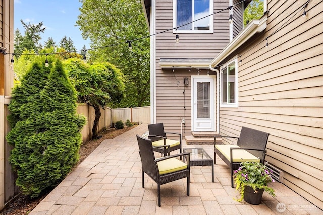 4213 249th Ct SE, Sammamish, WA 98029 - fenced backyard with a patio and an outdoor living space