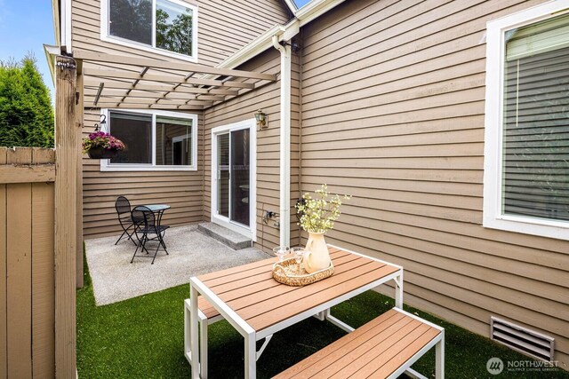 4213 249th Ct SE, Sammamish, WA 98029 - view of patio with a pergola
