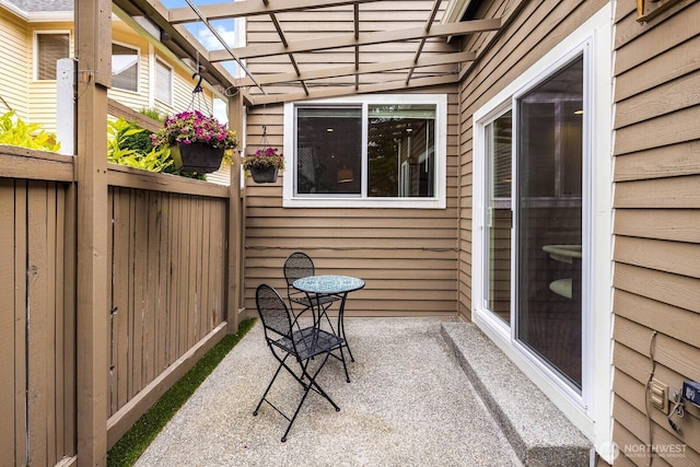 4213 249th Ct SE, Sammamish, WA 98029 - view of patio featuring a pergola