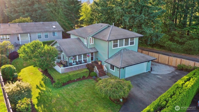 1910 Lenox Ct NW, Olympia, WA 98502 - view from above of property