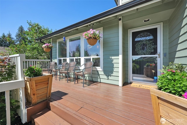 1910 Lenox Ct NW, Olympia, WA 98502 - view of wooden porch
