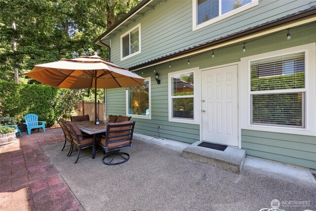 1910 Lenox Ct NW, Olympia, WA 98502 - view of patio with outdoor dining space