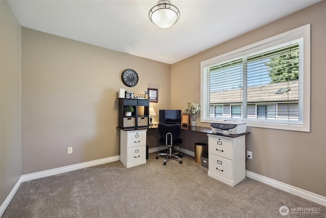 1910 Lenox Ct NW, Olympia, WA 98502 - office with light carpet and baseboards