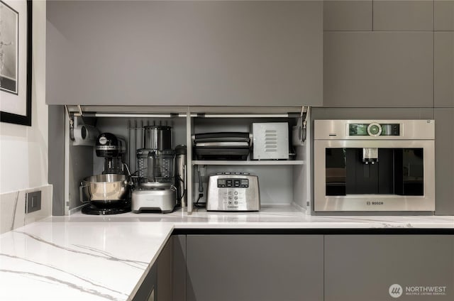 63 Red Cedar Ln, Port Ludlow, WA 98365 - kitchen with oven and modern cabinets