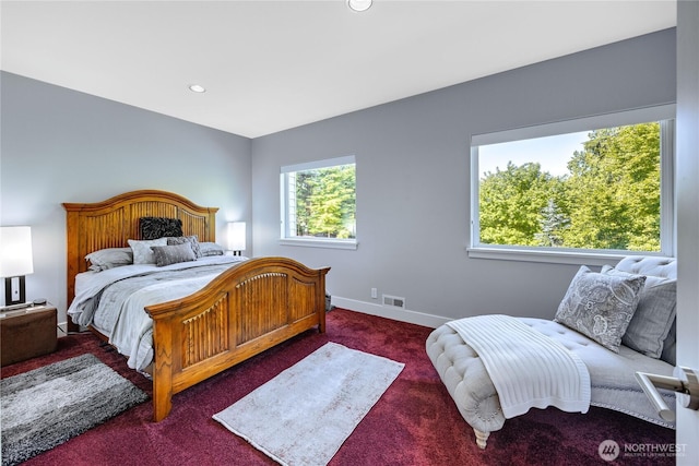 63 Red Cedar Ln, Port Ludlow, WA 98365 - bedroom with carpet flooring and recessed lighting