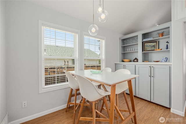 244 N Emerson Ave, Wenatchee, WA 98801 - dining room featuring light wood-style flooring and baseboards