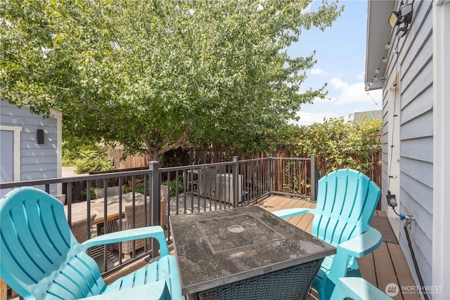 244 N Emerson Ave, Wenatchee, WA 98801 - deck with a fenced backyard
