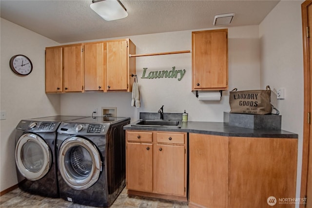 180N Mount Christie Dr, Hoodsport, WA 98548 - laundry area with washer and clothes dryer and cabinet space