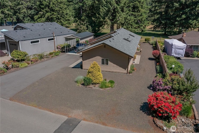 180N Mount Christie Dr, Hoodsport, WA 98548 - view from above of property
