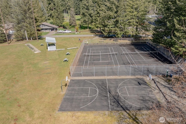 180N Mount Christie Dr, Hoodsport, WA 98548 - bird's eye view