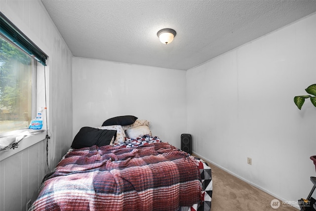 101 N Elm St N, Omak, WA 98841 - bedroom featuring a textured ceiling and carpet flooring