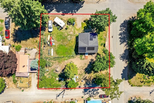 101 N Elm St N, Omak, WA 98841 - aerial view of property's location featuring property parcel outlined