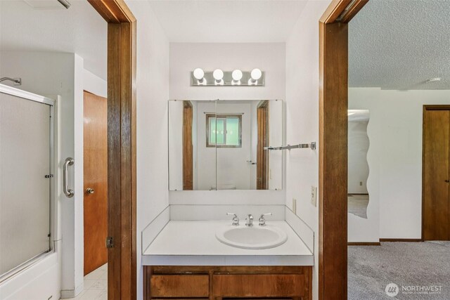 1001 Garden Dr, Lynden, WA 98264 - bathroom with vanity and baseboards