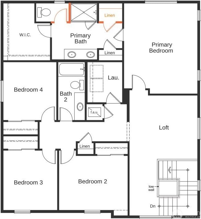 13604 185th Street Ct E Unit 107, Puyallup, WA 98374 - floor plan / room layout