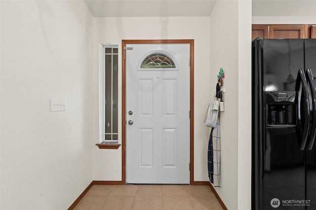 134 Wind River Dr, Chehalis, WA 98532 - entryway with baseboards and light tile patterned flooring