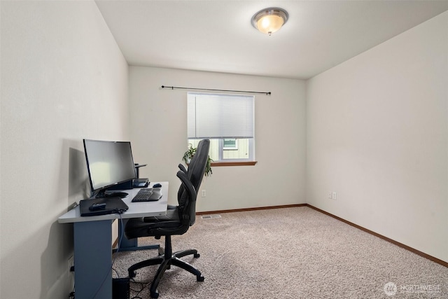 134 Wind River Dr, Chehalis, WA 98532 - office area with carpet flooring and baseboards