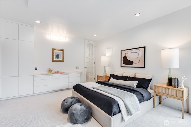 2053 Minor Ave E Unit 12, Seattle, WA 98102 - bedroom featuring light carpet and recessed lighting