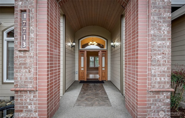 17713 92nd Ave E, Puyallup, WA 98375 - doorway to property featuring brick siding