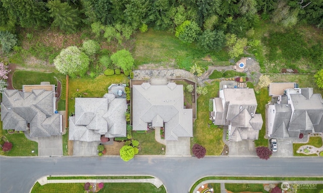 17713 92nd Ave E, Puyallup, WA 98375 - aerial overview of property's location with nearby suburban area